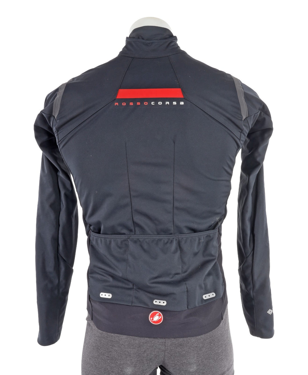 Castelli Alpha RoS 2 Women Thermal Cycling Jacket SMALL Black Road Bike Gore-Tex