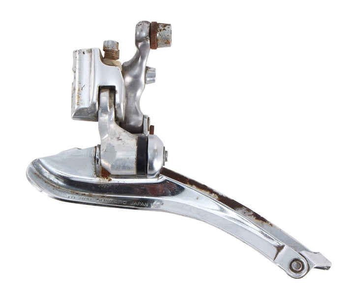 Shimano Dura-Ace FD-7400 Road Bike 2 x  8 Spd Front Derailleur Braze-On Vintage