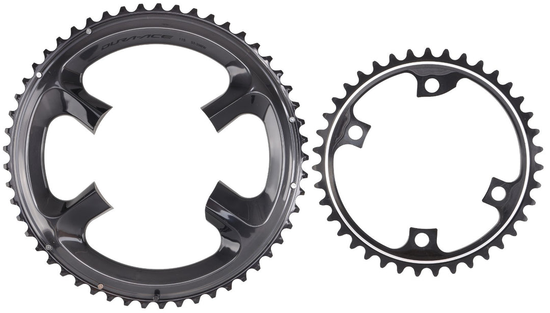 Shimano Dura-Ace FC-R9100 2 x 11 Speed Road Bike Chainring Set 53/39T 4-Bolt 110