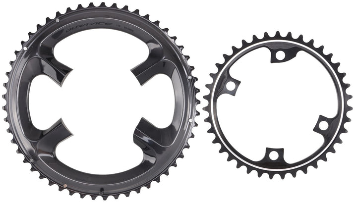 Shimano Dura-Ace FC-R9100 2 x 11 Speed Road Bike Chainring Set 53/39T 4-Bolt 110