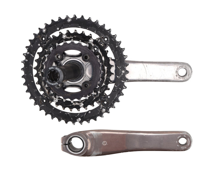 Shimano XTR FC-M960 3 x 9 Speed Mountain Bike Crankset 175mm 44/32/24T Mis-Match