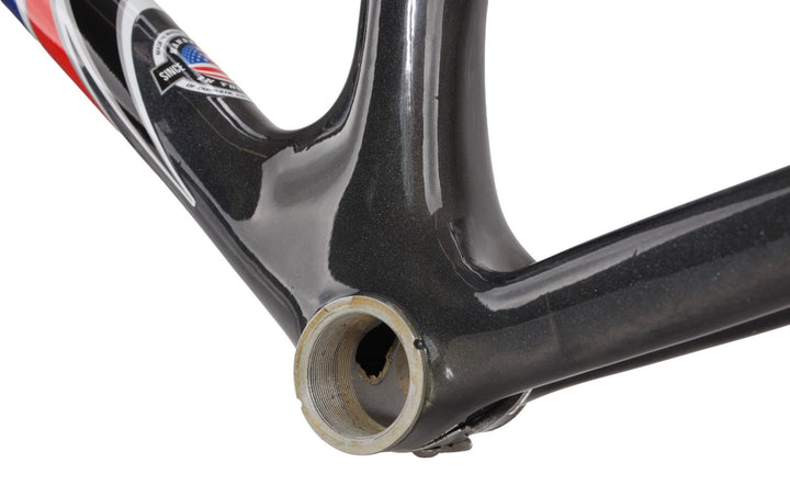 Trek 5200 OCLV 120 Carbon Road Bike Frameset USPS Pro Team 50cm QR Rim 700c 2002