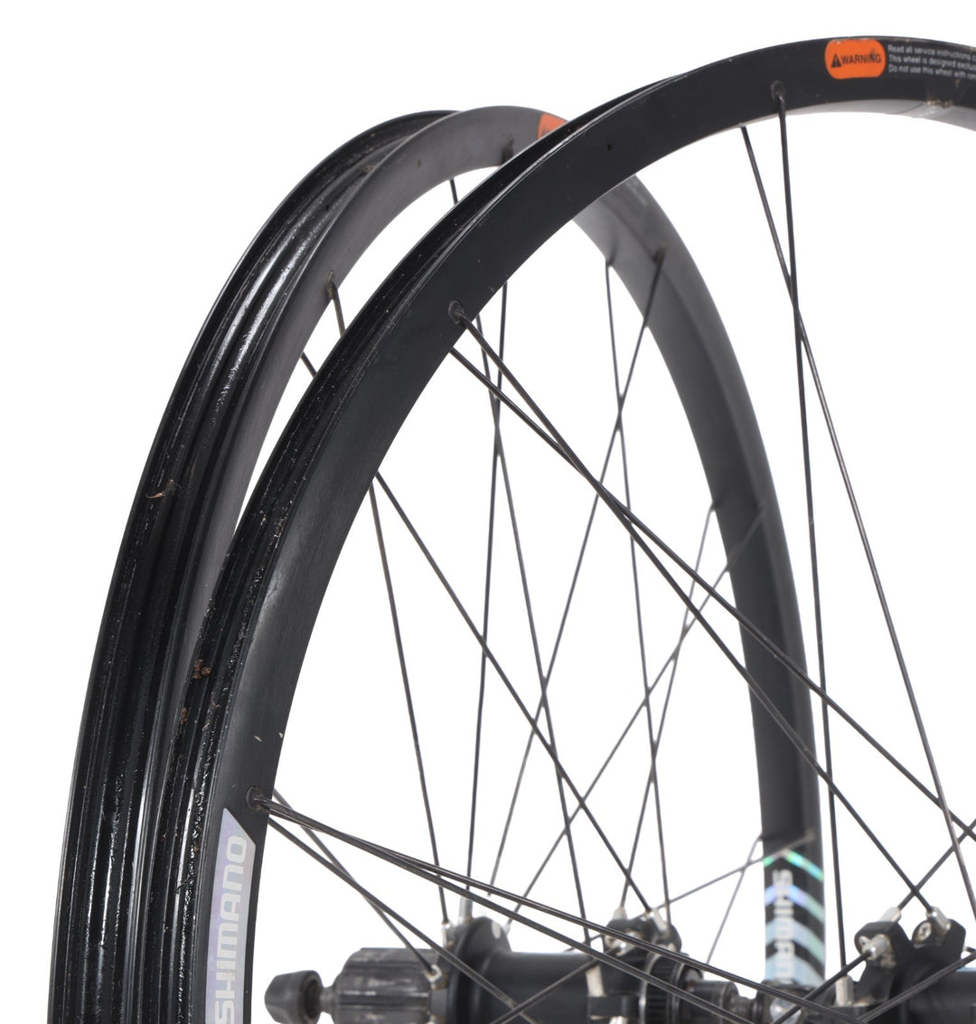 Shimano Deore XT WH-M765 Tubeless CL Disc 26” Alloy Mtn Bike Wheelset 10 Spd QR