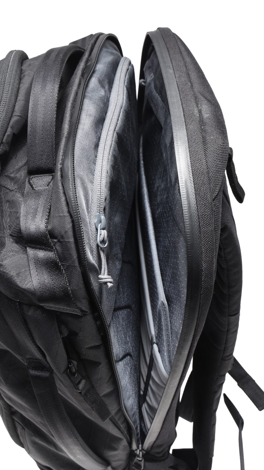 Able Carry Max Black Backpack 30L w/ skratch Labs Logo Travel Storage Flying