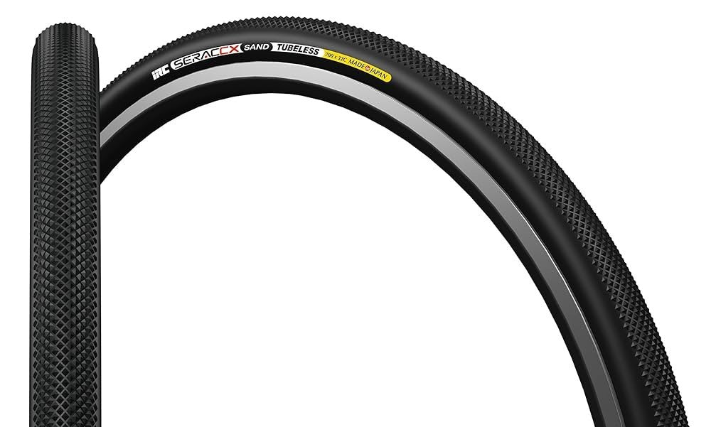 IRC Serac CX Sand Cyclocross Bike Tubeless Tire 700 x 32c BLACK 182TPI Gravel