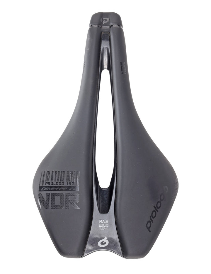 Prologo Dimension NDR PAS Alloy Gravel Bike Saddle 143mm 7 x 7mm BLACK XC MTB