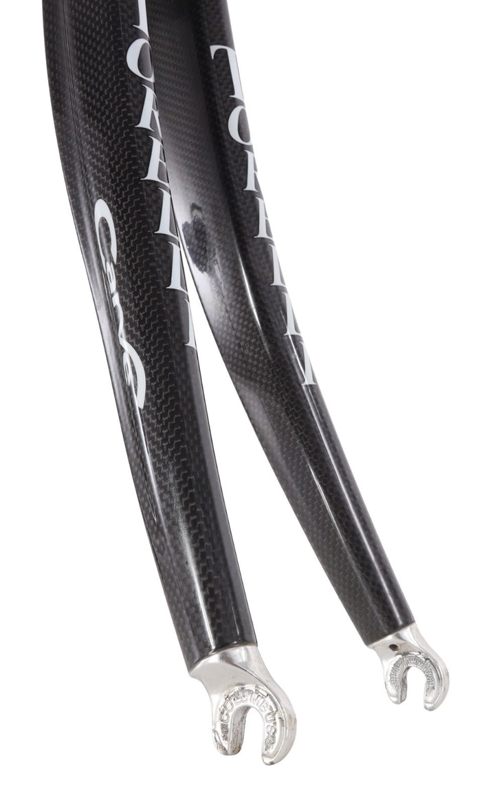 Torelli Corsa Strada Steel Road Bike Frameset 55cm Carbon Fork Green 700c Italy