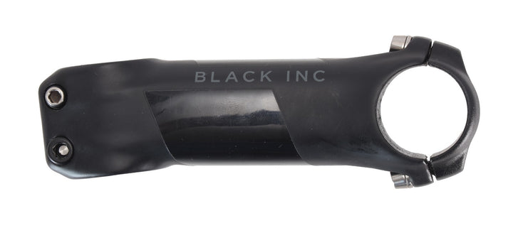 Black Inc Carbon Road Bike Stem 31.8 x 110mm 4-Bolt Titanium -6° Lightweight