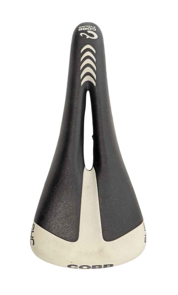 Cobb Cycling SHC Road Bike Saddle 125mm 7 x 7mm Titanium Rails 220 Grams Gravel