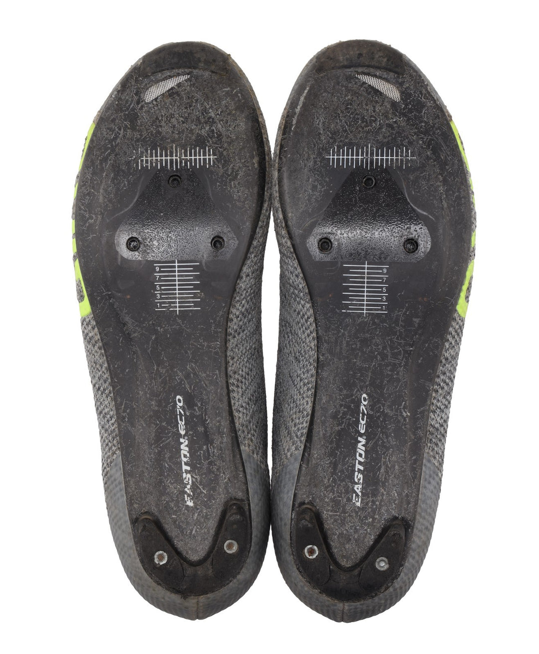 Giro Empire E70 Knit Carbon Road Bike Shoes EU 42.5 US Men 9.5 Grey 3 Bolt Lace