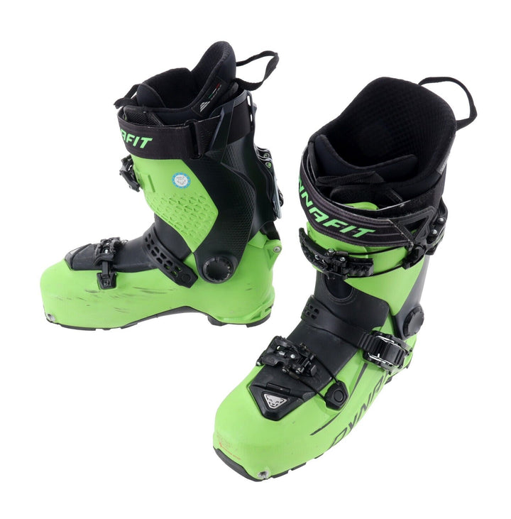 Dynafit Hoji PU Ski Alpine Touring Skimo Boots SZ 26.5 EU 41 1/3 GREEN Freeride