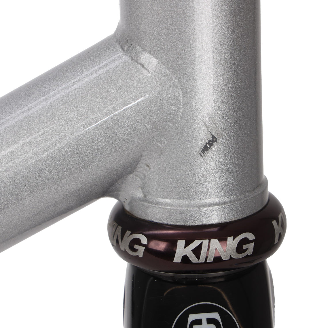 Ritchey Road Logic Steel Bike Frameset 59cm WCS Carbon SILVER 700c 1" Chris King