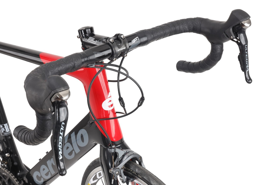 Cervelo S3 Ultegra Carbon Road Bike 2x 11 Sp 58cm Shimano BLACK 700c Rim QR 2016