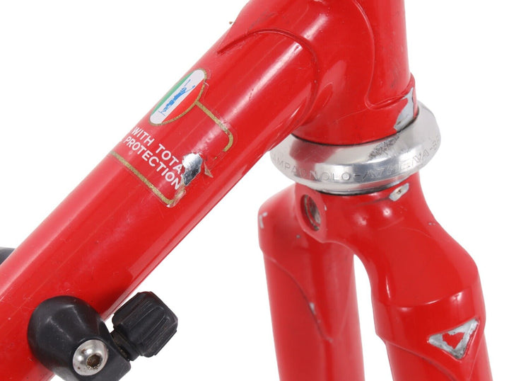 Simoncini Steel Road Bike Frameset 56cm RED 700c Columbus SLX Campagnolo Vintage