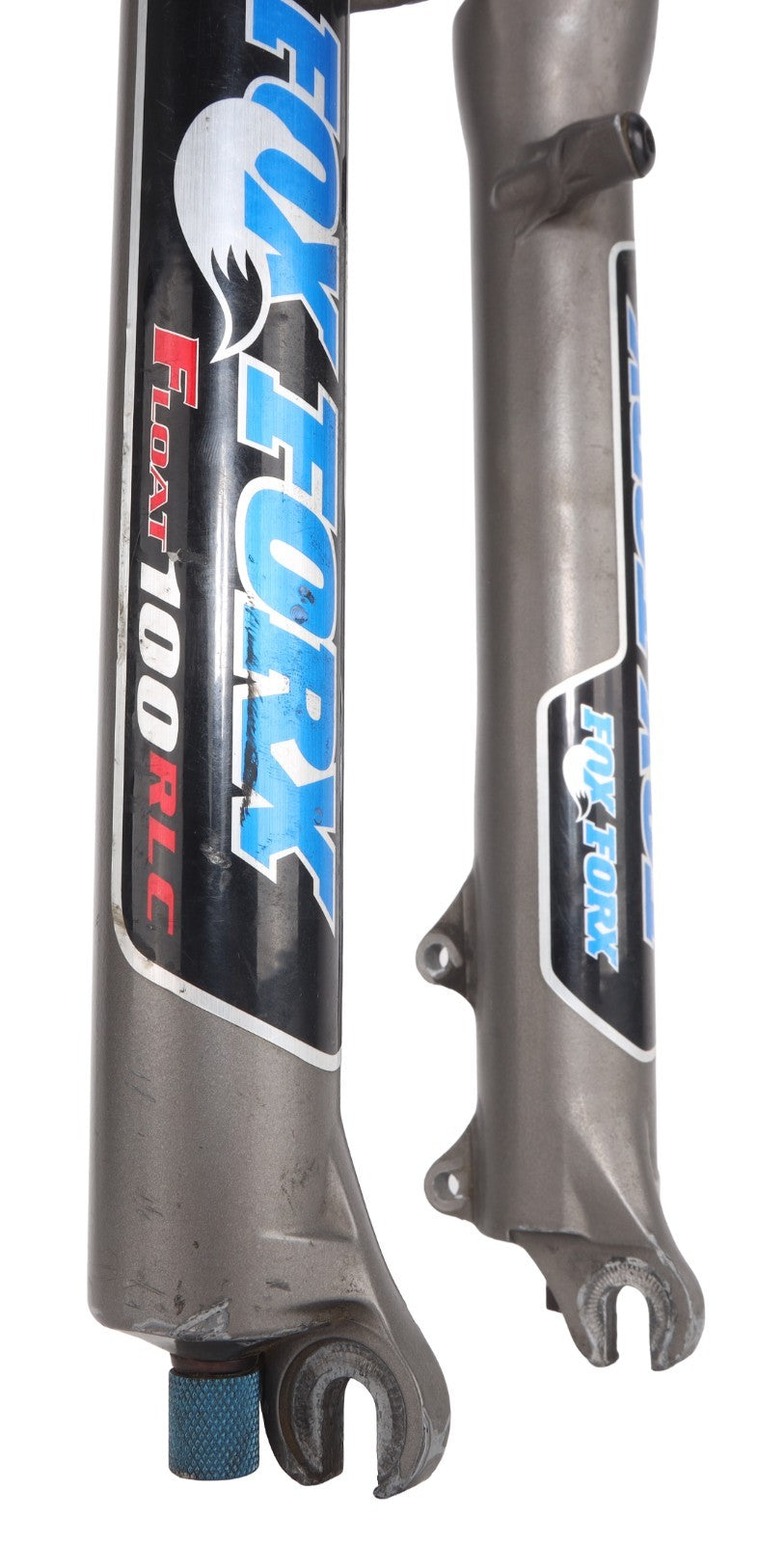 Fox Float 100mm RLC Mountain Bike Fork 26" Disc 32mm GREY 9x 100mm QR MTB XC
