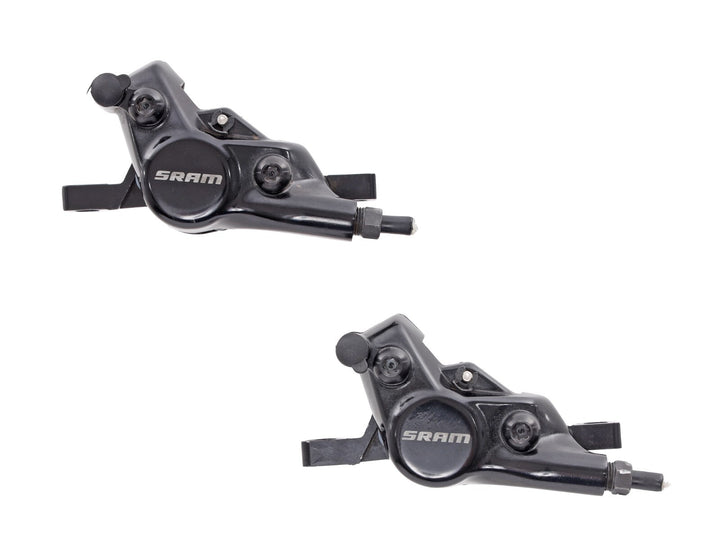 SRAM Level Silver Stealth Hydr Disc Brake Caliper SET Mountain Bike MTB 2 Piston