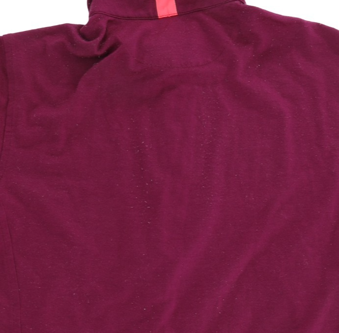 Rapha skratch Labs Short Sleeve Merino Polo Shirt Men SMALL Maroon Road Bike