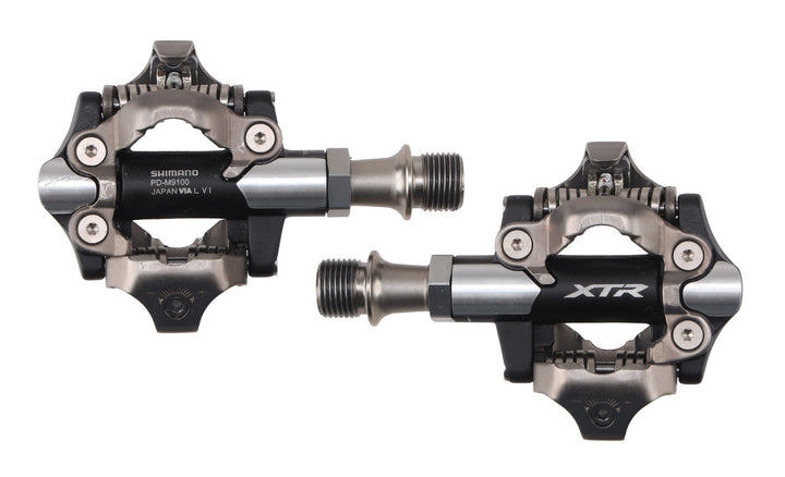 Shimano XTR PD-M9100 SPD Clipless Mountain Bike Pedals w/ Cleats 9/16" Gravel XC