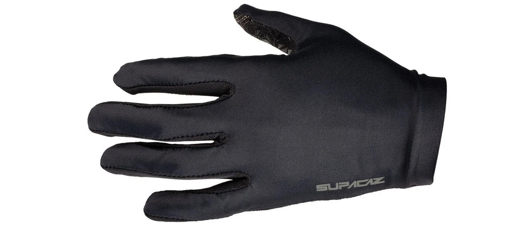 Supacaz Supa G Long Glove MEDIUM Black Full Finger Mountain Bike Gravel Race MTB