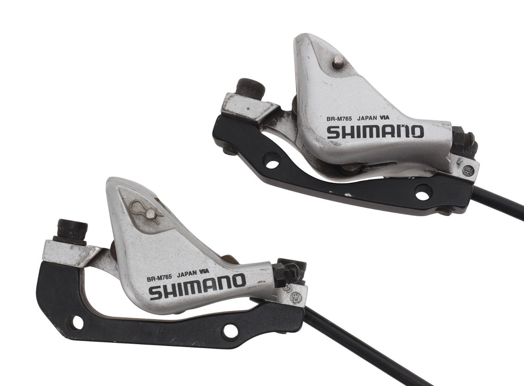 Shimano Deore XT ST-M766 3x 9 Spd STI Dual Control Mtn Bike Shifters w/ Calipers