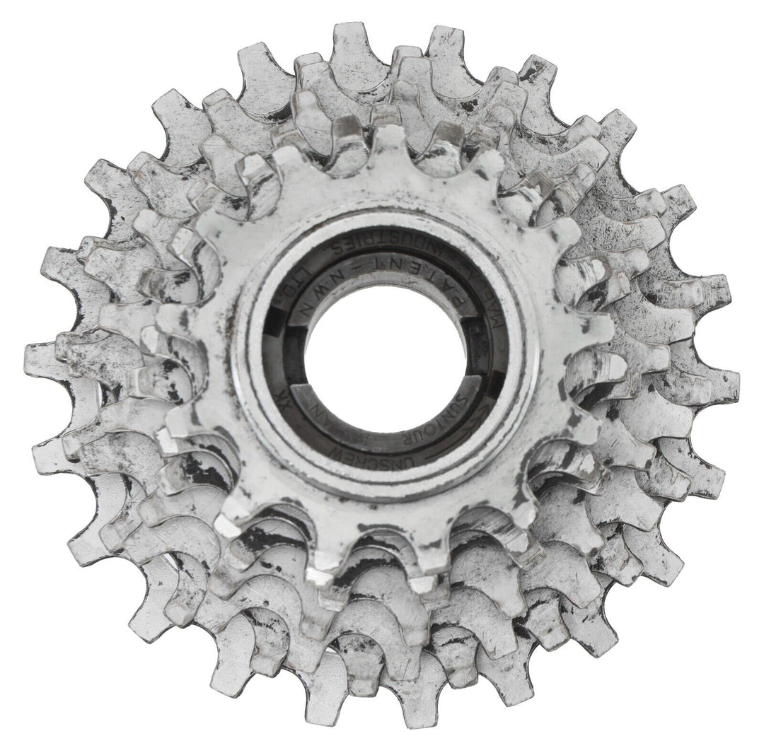 Suntour 7 Spd Road Bike Freewheel 13-22T English Steel Vintage Cycling L'Eroica
