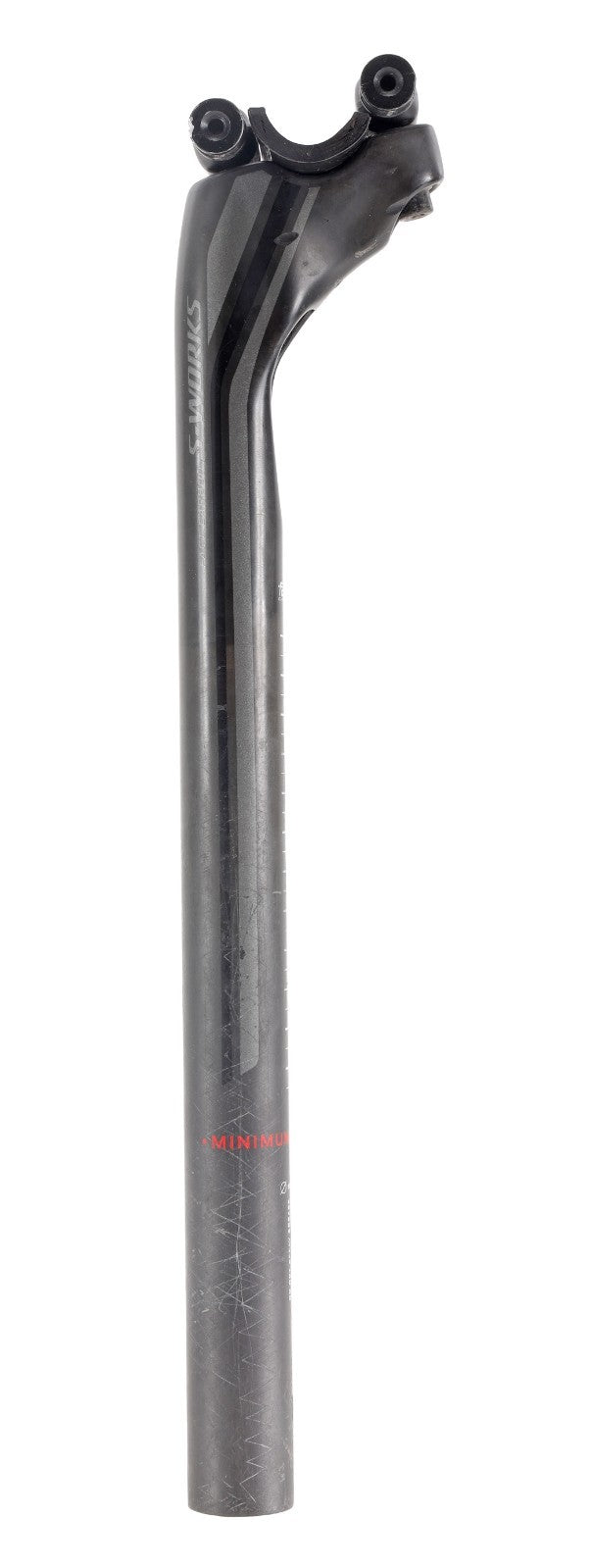Specialized S-Works FACT Carbon 27.2x350mm Road Bike Seatpost 25mm Setback 7x7mm