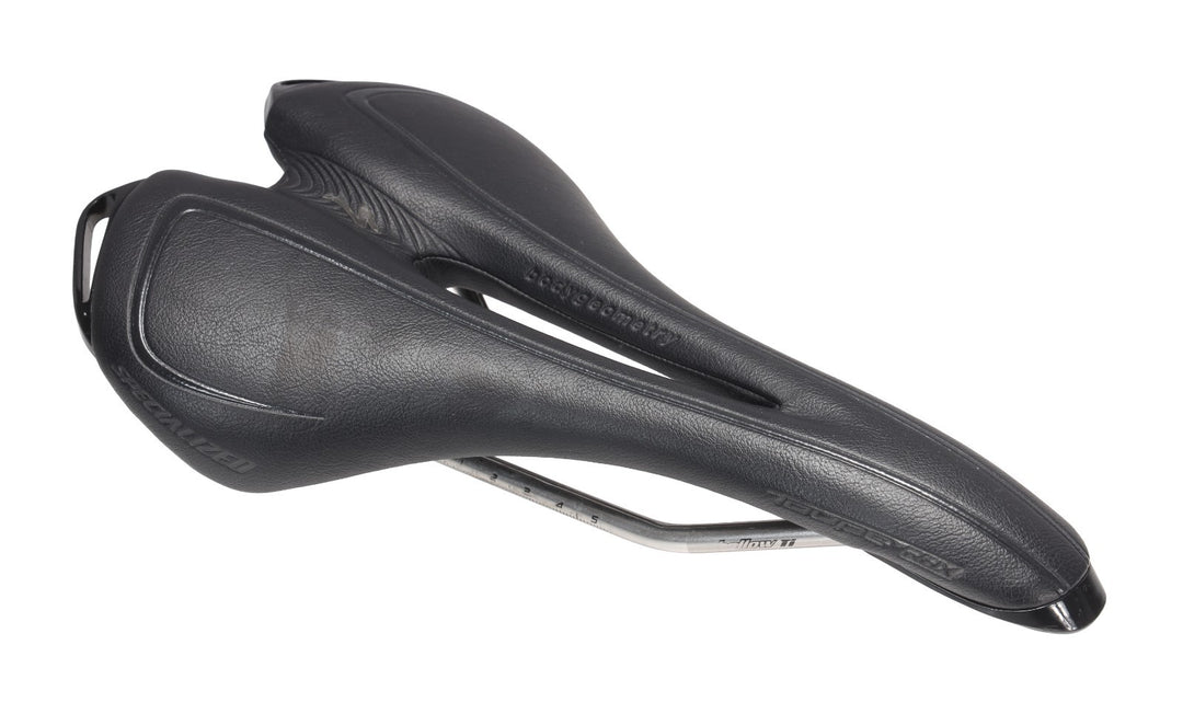 Specialized Toupe RBX Road Bike Saddle 143mm 7x 7mm Hollow Ti BLACK Gravel
