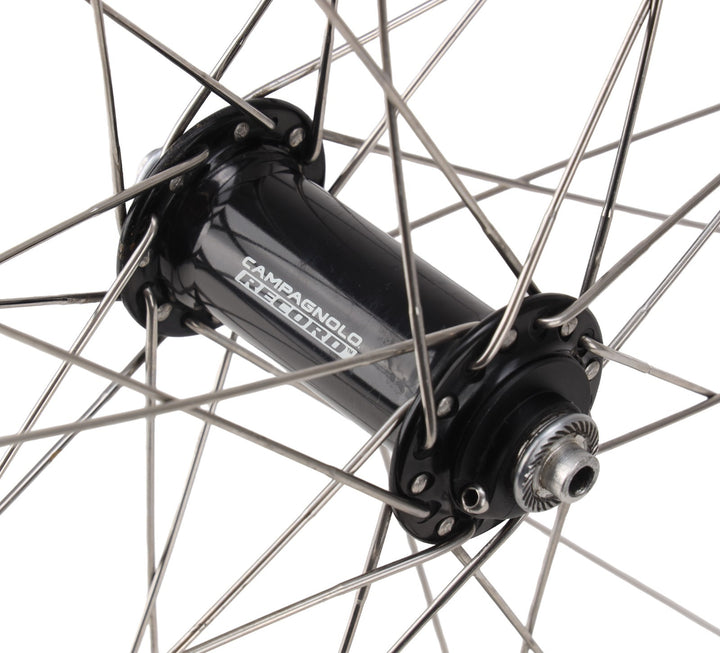 Velocity Aero Head Campagnolo Record Alloy Clincher Road 9-12s Wheelset 700c QR