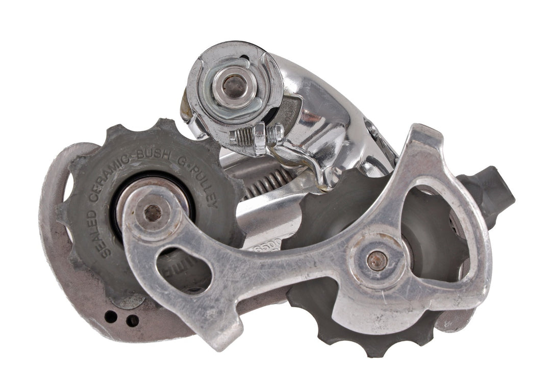 Shimano Ultegra RD-6500 SS 9s Road Bike Rear Derailleur Short Cage Silver 28T