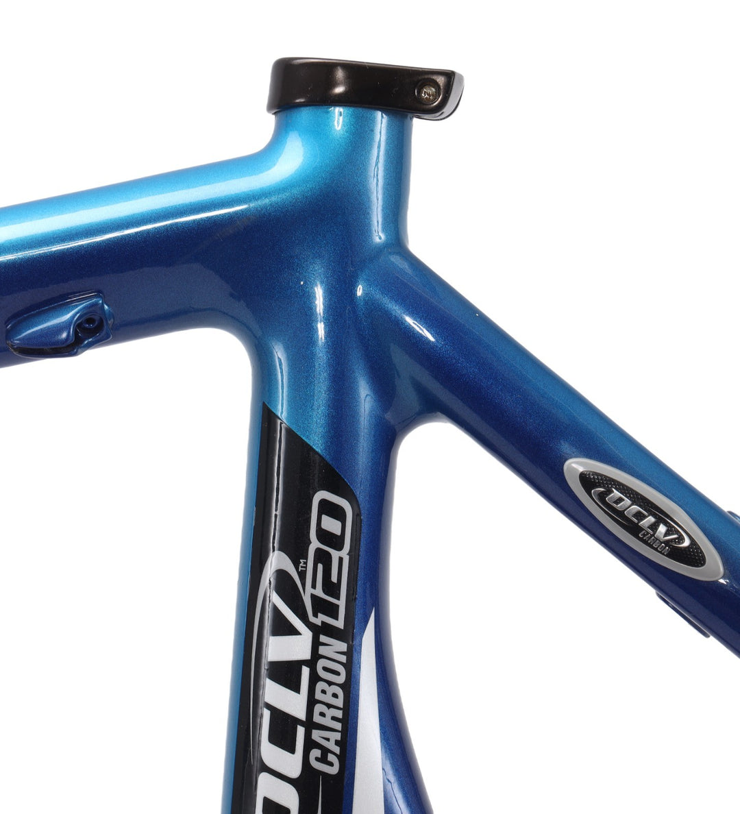 Trek Madone 5.2 OCLV 120 Carbon Road Bike Frameset XS 52cm Blue Rim QR USA 2006