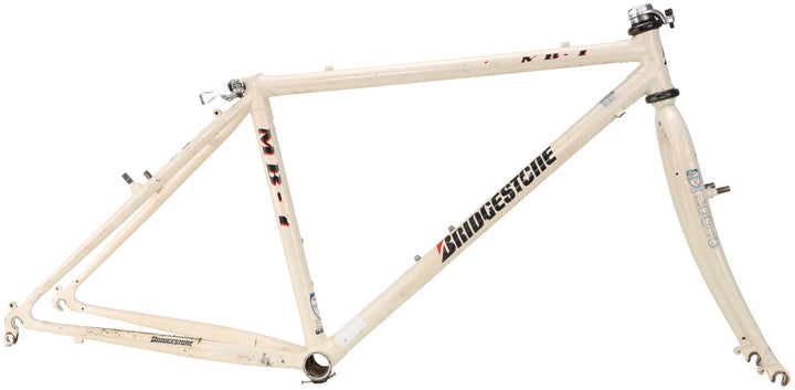 Bridgestone MB-1 Steel Mtn Bike Frameset XS Pearl Tusk Ritchey Logic RARE 1993