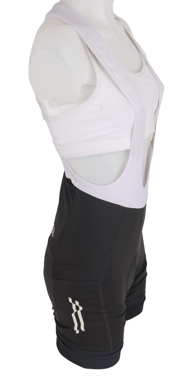 Le Col ARC Cargo Bib Cycling Shorts Women SMALL GREY Gravel Bike Pockets