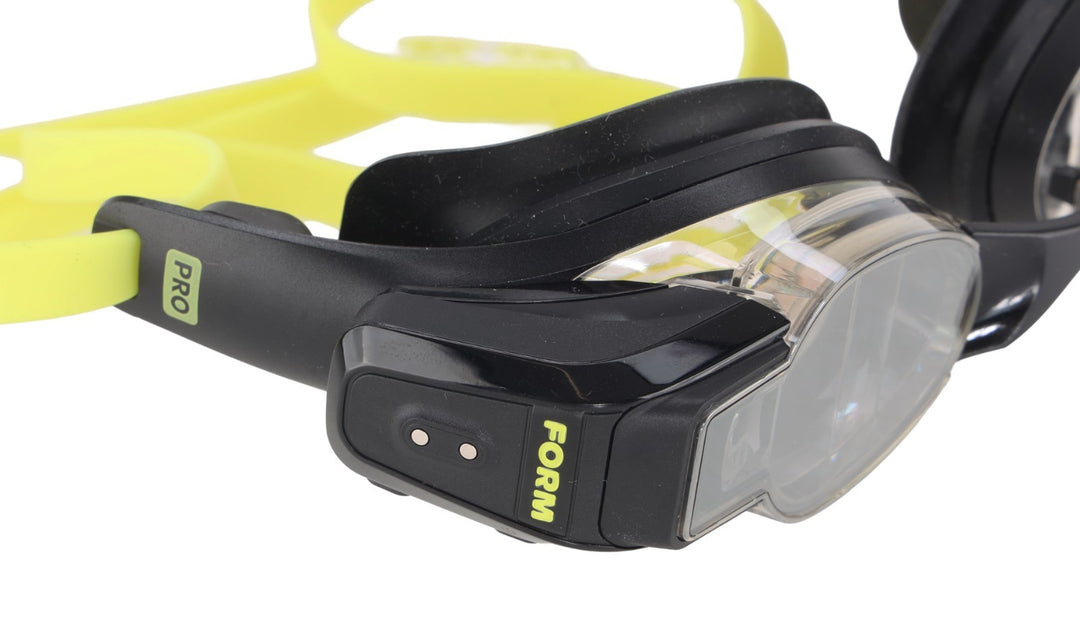 FORM Smart Swim 2 PRO Goggles Mirror Lens Neon Triathlon Swimming AR Heart Rate