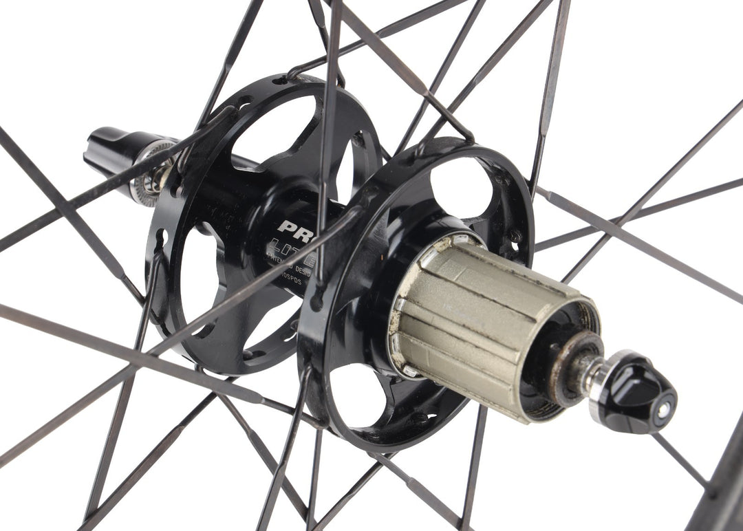 Pro-Lite Vicenza Carbon Tubular Road Bike Wheelset 700c 11 Spd QR Rim w/ Tires