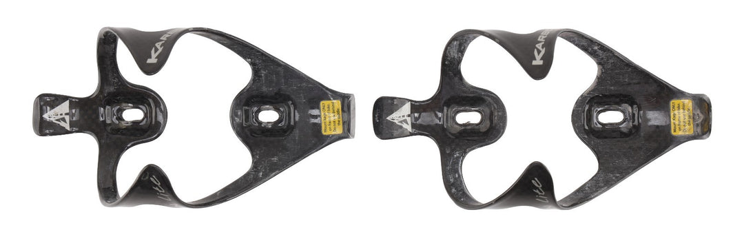 Profile Design Karbon Lite Carbon 3K Weave Bottle Cage PAIR Glossy Black 22 Gram