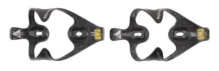 Profile Design Karbon Lite Carbon 3K Weave Bottle Cage PAIR Glossy Black 22 Gram