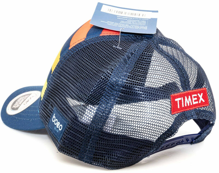 Timex Multisport Team Mesh Trucker Podium Cap ONE SIZE Blue Snapback Ironman Hat