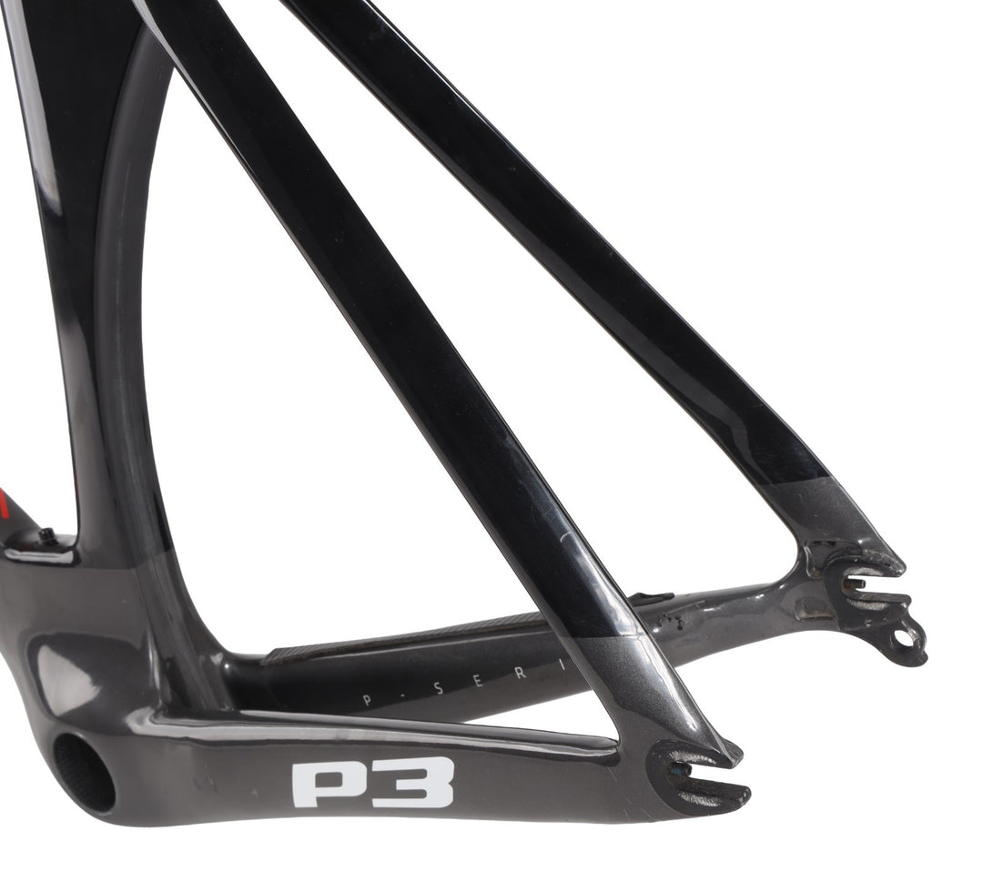 Cervelo P3 Carbon Aero Time Trial Bike Frameset 58cm BLACK/GREY 700c Rim QR 2018