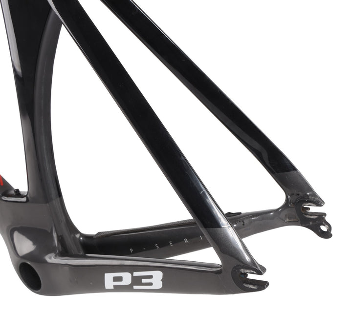 Cervelo P3 Carbon Aero Time Trial Bike Frameset 58cm BLACK/GREY 700c Rim QR 2018