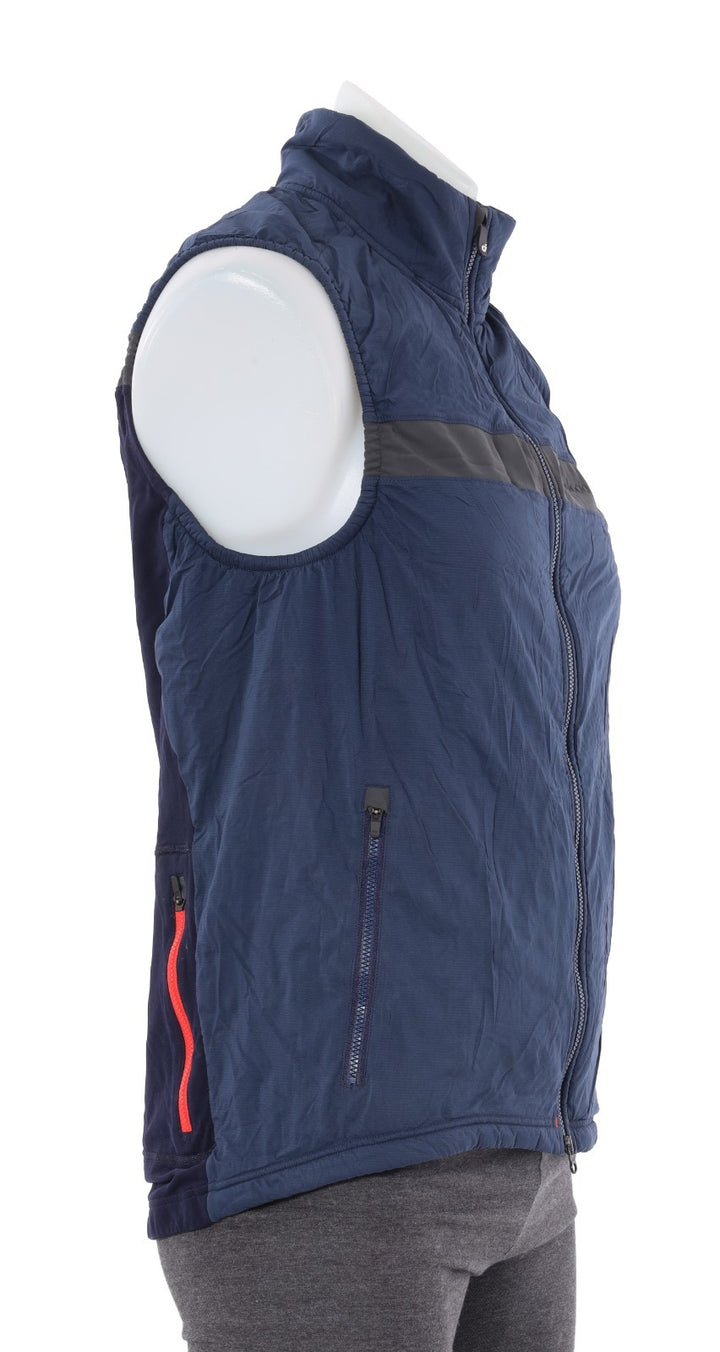 Velocio Recon Vest Men LARGE Navy Gilet Cycling Road Bike Gravel Winter