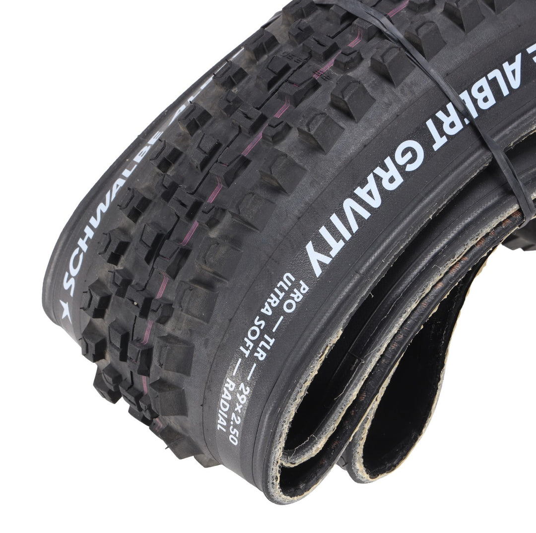 Schwalbe Albert Ultra Soft Gravity Pro Radial Tubeless Mtn Bike Tire 29 x 2.5"