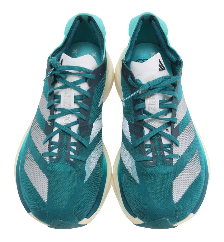 Adidas Adizero Adios Pro 4 Road Running Shoes US Men 9 Turquoise Carbon Infused