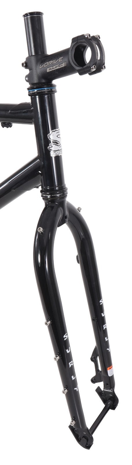 Surly Bridge Club All Road Steel Bike Frameset Large BLACK 700c Touring 4130