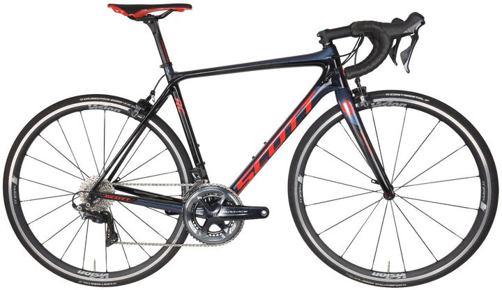 Scott Addict RC 10 Carbon Road Bike Shimano Dura-Ace 2x 11s MED 700c Rim QR 2018