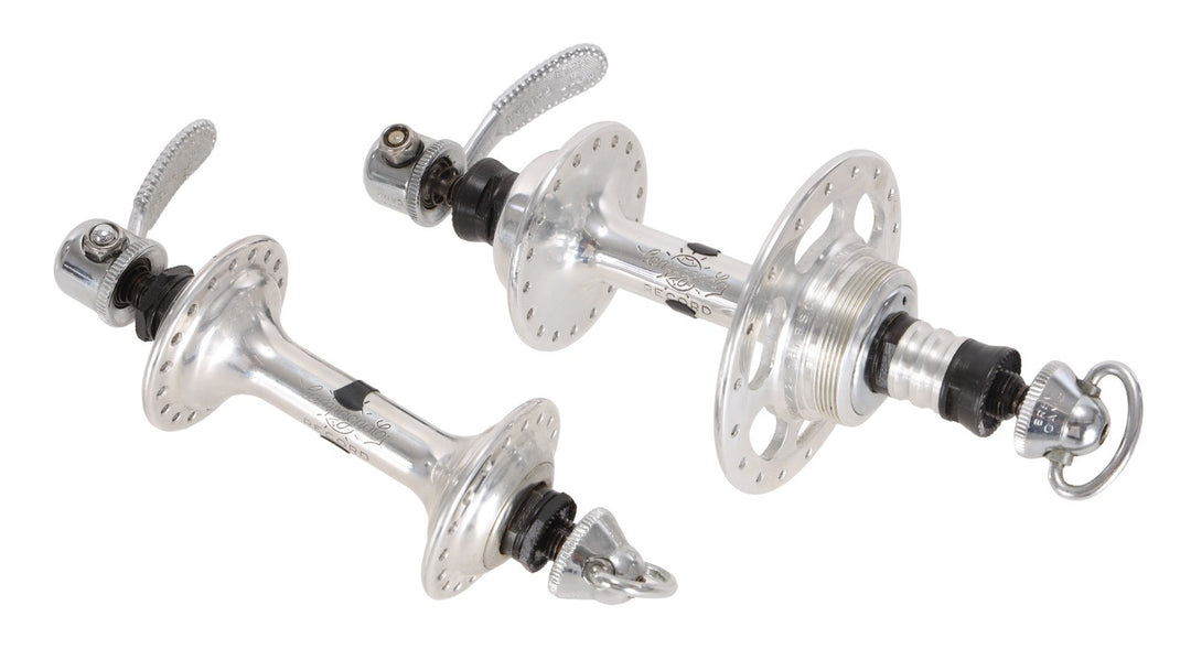 Campagnolo Record Road Bike Hub Set w/ Piccolo HiLo Flange Rear 36H 100/126mm