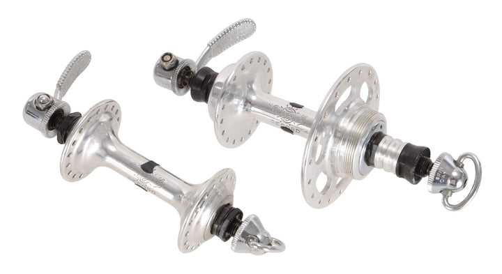 Campagnolo Record Road Bike Hub Set w/ Piccolo HiLo Flange Rear 36H 100/126mm