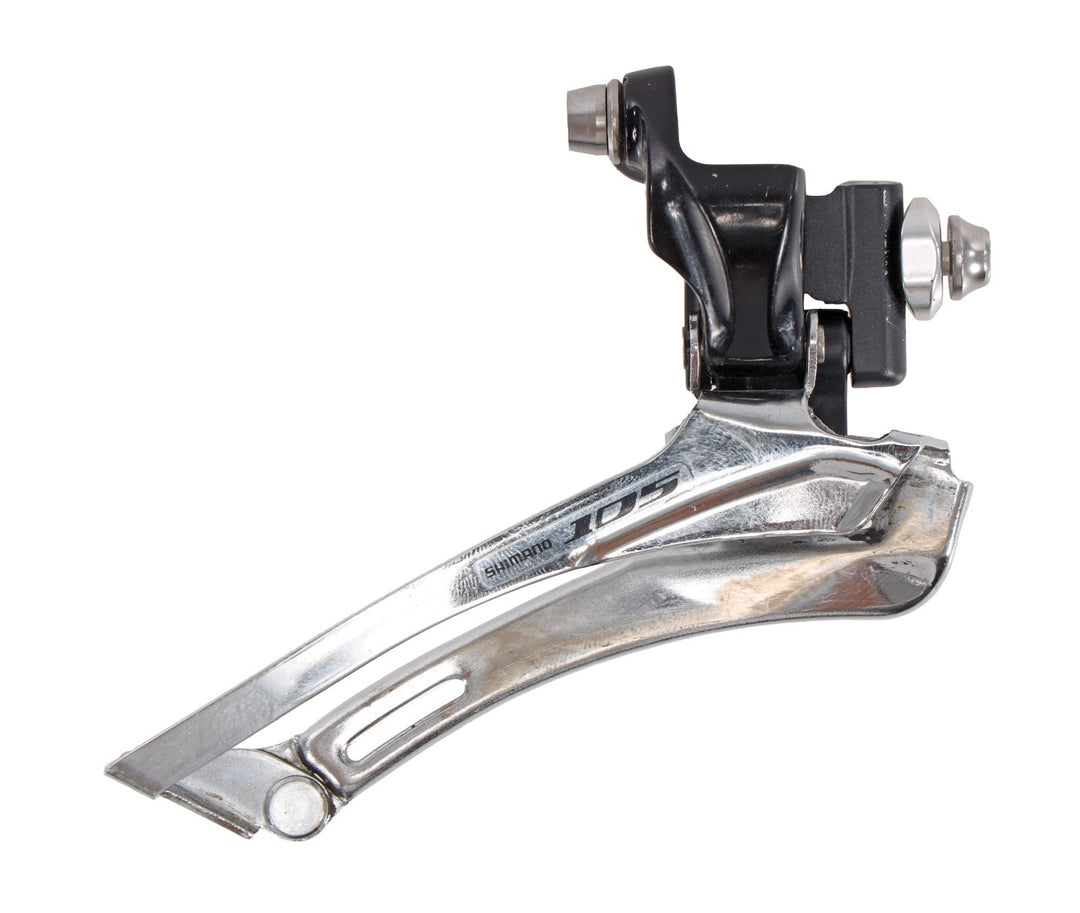 Shimano 105 FD-5700 2x 10 Speed Road Bike Front Derailleur Braze-On Gravel