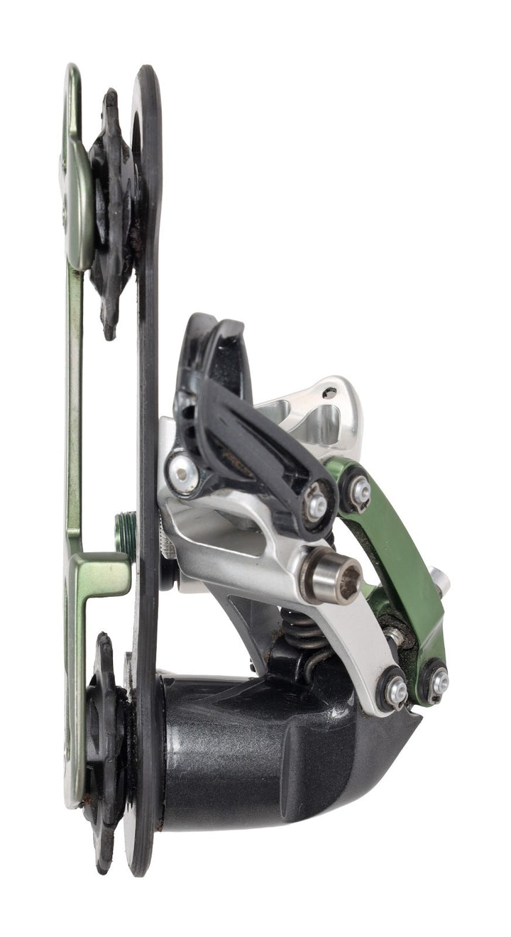 SRAM X0 3 x 9 Sp Mountain Bike Trigger Shifters + Rear Derailleur GREEN BlackBox