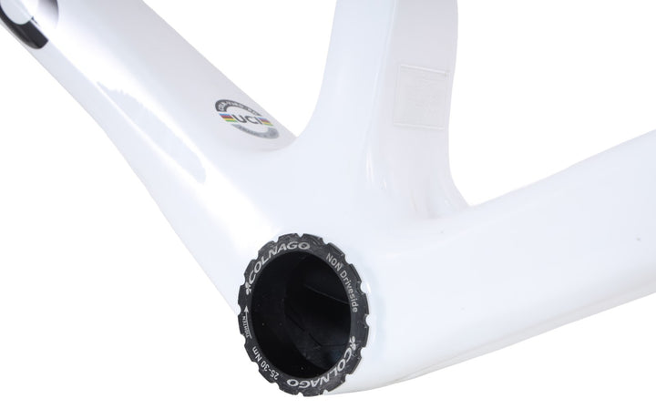 Colnago V3Rs Carbon Disc Road Bike Frameset 56cm White/Blue Thru-Axle 700c 2022
