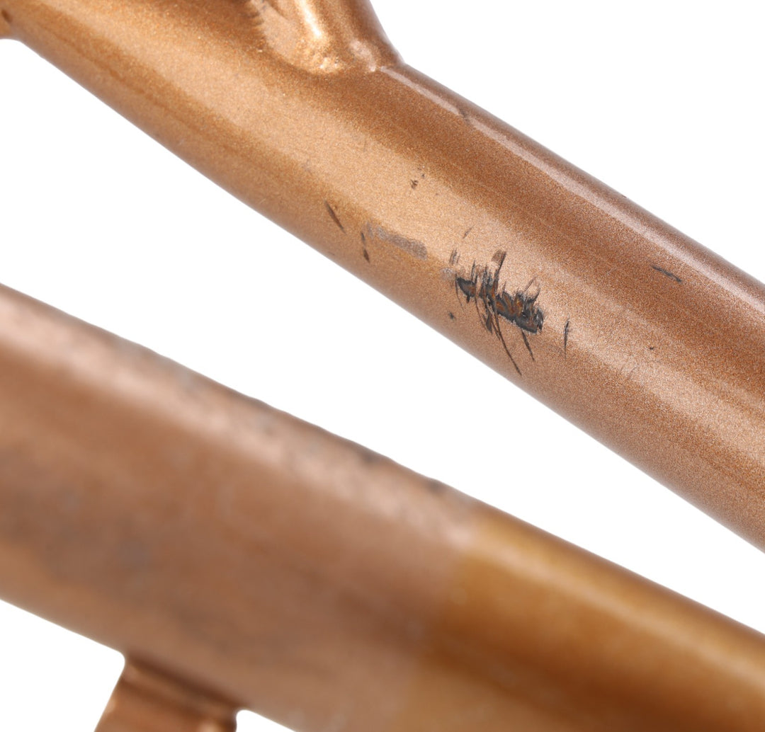 Niner SIR 9 V1 Steel Mtn Bike Frame MED Single Speed 29" Solid Gold Reynolds 853